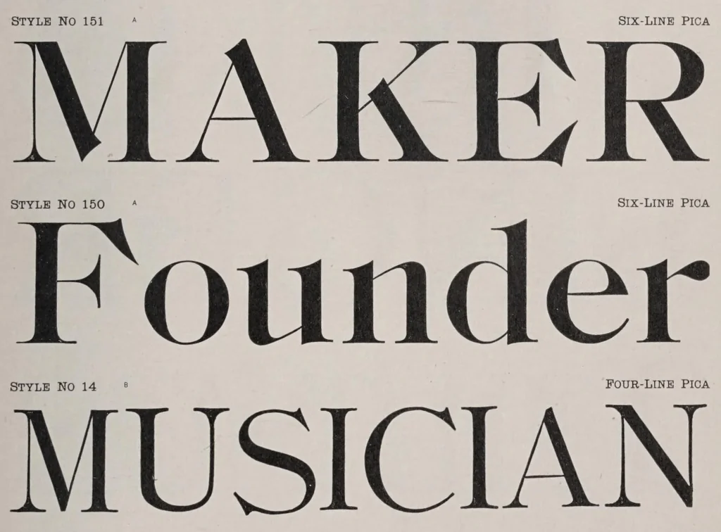 An illustration from Desk book of type specimens, borders, ornaments, brass rules and cuts; (Vol. 2, 11-22), 1902, leaf 277