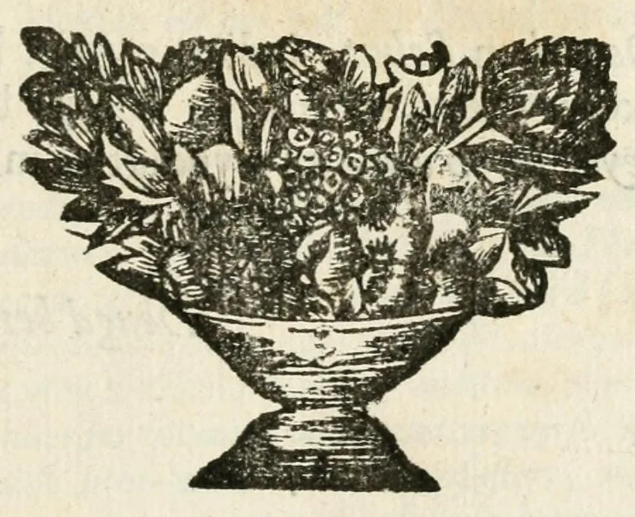 An illustration from Toonneel des menschelyken levens, of, De vernieuwde gulden winkel : waar in door poëtische, historische, morale, en schriftuurlijke leeringen, den mensche vertoont werd, hoedanig hy zijn leven, handel, en wandel, zediglijk, eerbaarlijk en vermakelijk zal overbrengen, 1699, leaf 7