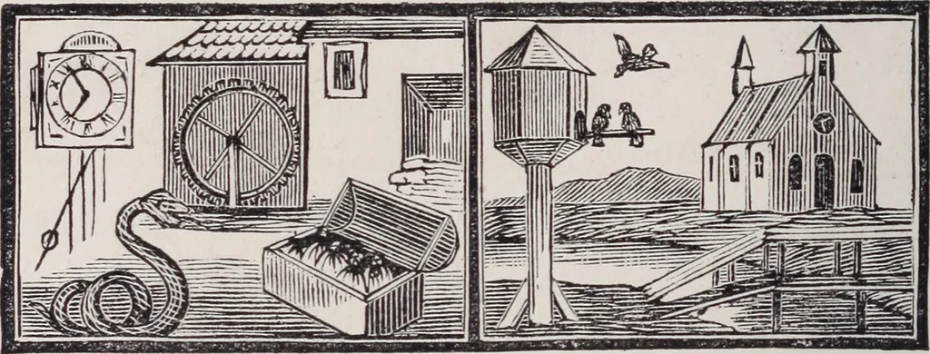 An illustration from Des mönches Aegydius Lebrecht grosses illustrirtes egyptisches traumbuch, 1870, leaf 103