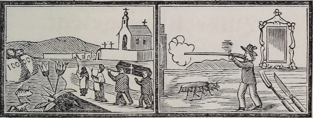 An illustration from Des mönches Aegydius Lebrecht grosses illustrirtes egyptisches traumbuch, 1870, leaf 104