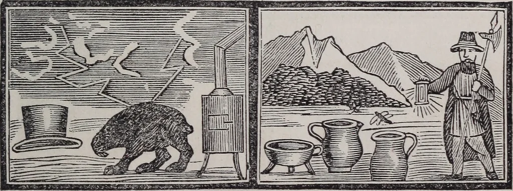 An illustration from Des mönches Aegydius Lebrecht grosses illustrirtes egyptisches traumbuch, 1870, leaf 104