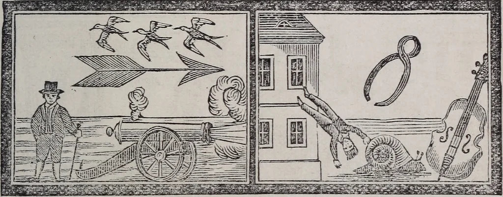 An illustration from Des mönches Aegydius Lebrecht grosses illustrirtes egyptisches traumbuch, 1870, leaf 106