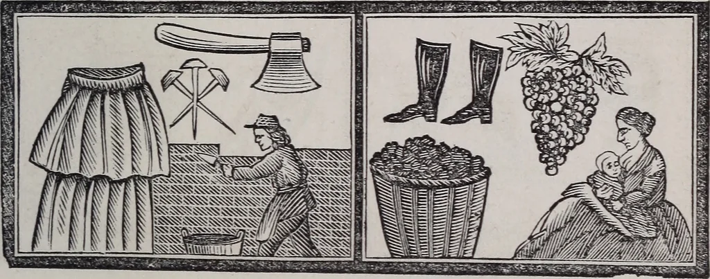 An illustration from Des mönches Aegydius Lebrecht grosses illustrirtes egyptisches traumbuch, 1870, leaf 108