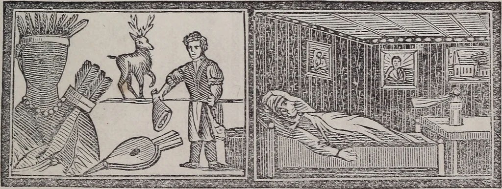 An illustration from Des mönches Aegydius Lebrecht grosses illustrirtes egyptisches traumbuch, 1870, leaf 110