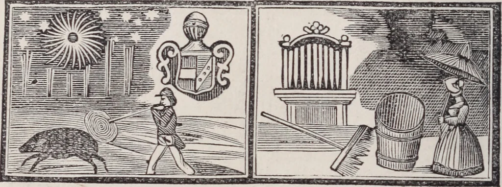 An illustration from Des mönches Aegydius Lebrecht grosses illustrirtes egyptisches traumbuch, 1870, leaf 113
