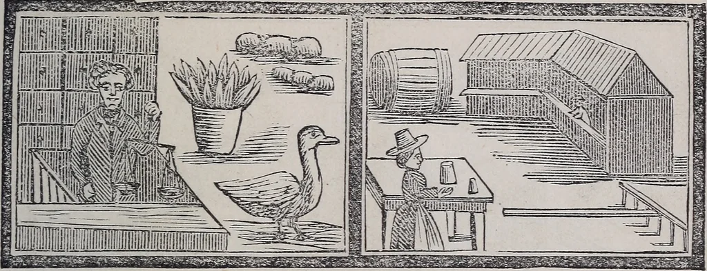 An illustration from Des mönches Aegydius Lebrecht grosses illustrirtes egyptisches traumbuch, 1870, leaf 114