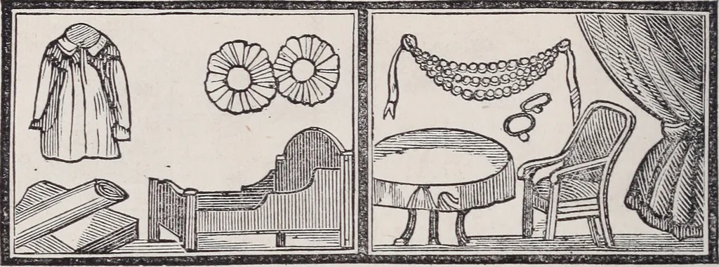 An illustration from Des mönches Aegydius Lebrecht grosses illustrirtes egyptisches traumbuch, 1870, leaf 115