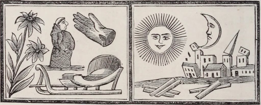 An illustration from Des mönches Aegydius Lebrecht grosses illustrirtes egyptisches traumbuch, 1870, leaf 115