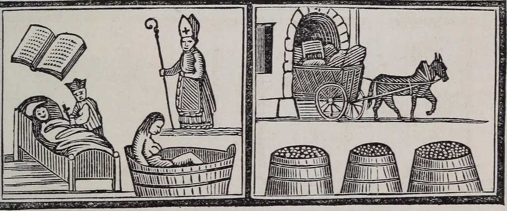 An illustration from Des mönches Aegydius Lebrecht grosses illustrirtes egyptisches traumbuch, 1870, leaf 116