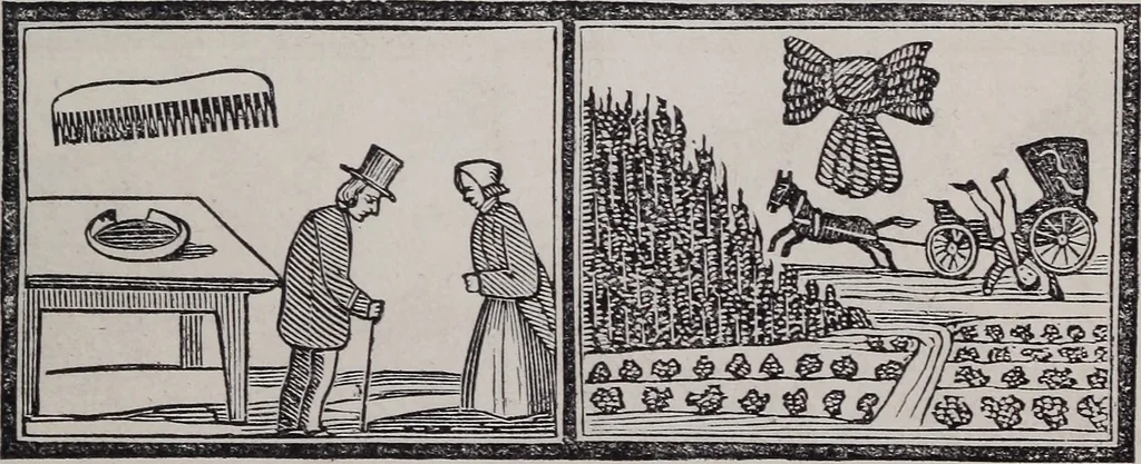 An illustration from Des mönches Aegydius Lebrecht grosses illustrirtes egyptisches traumbuch, 1870, leaf 116