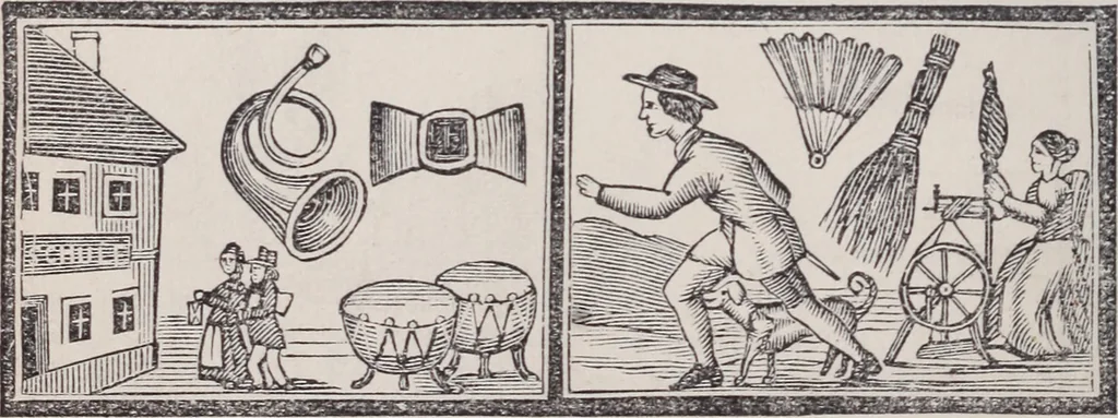An illustration from Des mönches Aegydius Lebrecht grosses illustrirtes egyptisches traumbuch, 1870, leaf 117