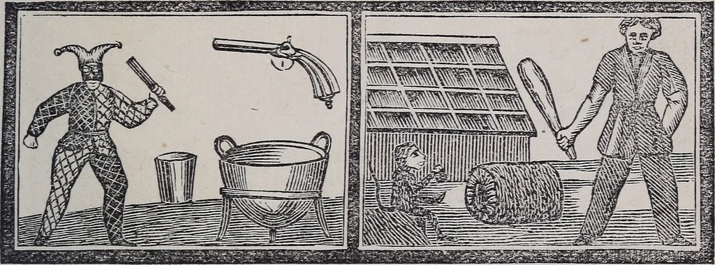 An illustration from Des mönches Aegydius Lebrecht grosses illustrirtes egyptisches traumbuch, 1870, leaf 118