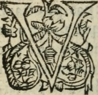 An illustration from Des occultes merveilles et secretz de nature, avec plusieurs enseignemens des choses diverses, tant pat raison probable, que par coniecture artificielle: exposées en deux liures, de non moindre plaisir que profit au lecteur studieux, avec deux tables, l'une des argumens des chapitres, l'autre des singulieres matieres d'iceux, 1574, leaf 105