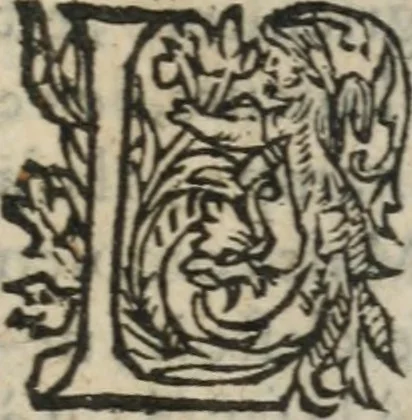 An illustration from Des occultes merveilles et secretz de nature, avec plusieurs enseignemens des choses diverses, tant pat raison probable, que par coniecture artificielle: exposées en deux liures, de non moindre plaisir que profit au lecteur studieux, avec deux tables, l'une des argumens des chapitres, l'autre des singulieres matieres d'iceux, 1574, leaf 212