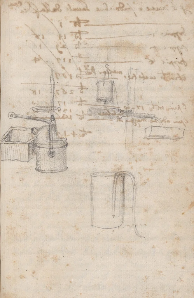 An illustration from De spiritalibus, leaf 131