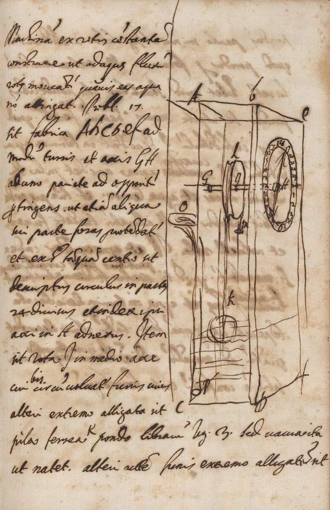 An illustration from De spiritalibus, leaf 41