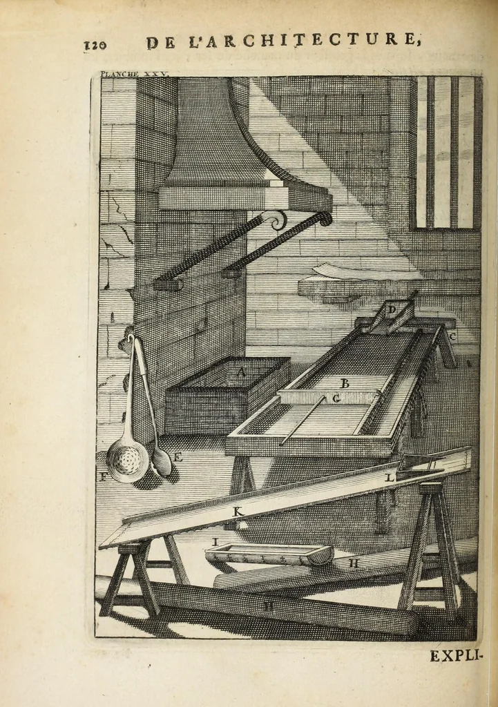 An illustration from Des principes de l'architecture, de la sculpture, de la peinture, et des autres arts qui en dépendent : avec un dictionnaire des termes propres à chacun de ces arts, 1697, leaf 148