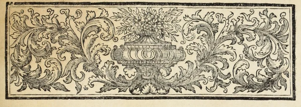 An illustration from Des principes de l'architecture, de la sculpture, de la peinture, et des autres arts qui en dépendent : avec un dictionnaire des termes propres à chacun de ces arts, 1697, leaf 363