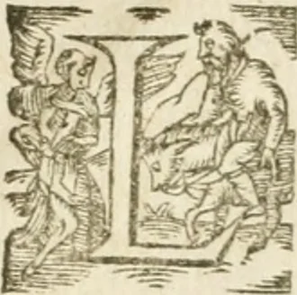 An illustration from Desseins de professions nobles et publiques : contenans plusieurs traités divers & rares : avec l'histoire de la maison de Bourbon, 1612, leaf 1012
