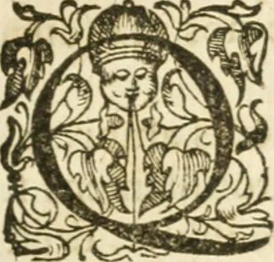 An illustration from Desseins de professions nobles et publiques : contenans plusieurs traités divers & rares : avec l'histoire de la maison de Bourbon, 1612, leaf 218