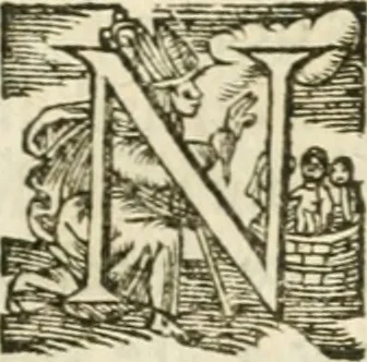 An illustration from Desseins de professions nobles et publiques : contenans plusieurs traités divers & rares : avec l'histoire de la maison de Bourbon, 1612, leaf 412