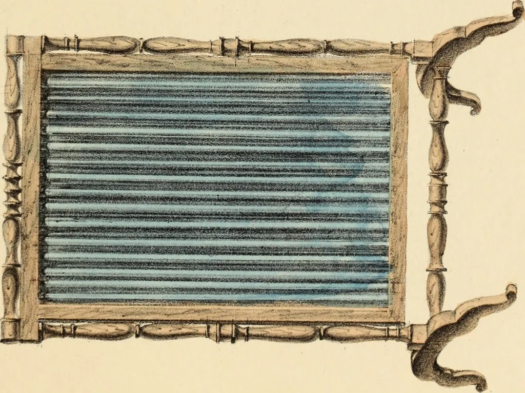 An illustration from Dessins de meubles, 1835, leaf 114