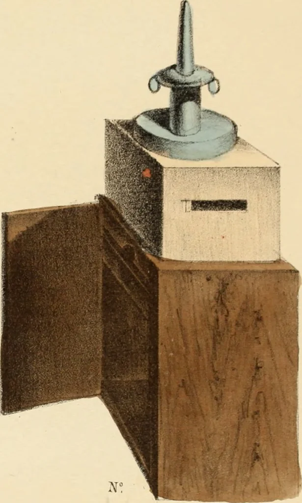 An illustration from Dessins de meubles, 1835, leaf 122