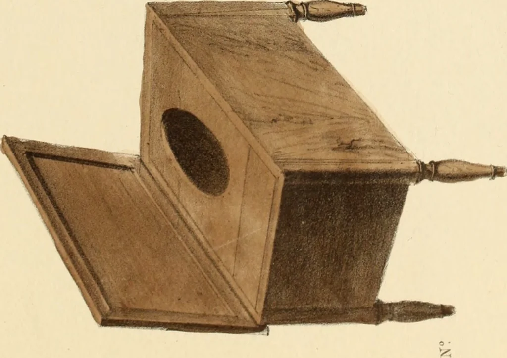 An illustration from Dessins de meubles, 1835, leaf 122