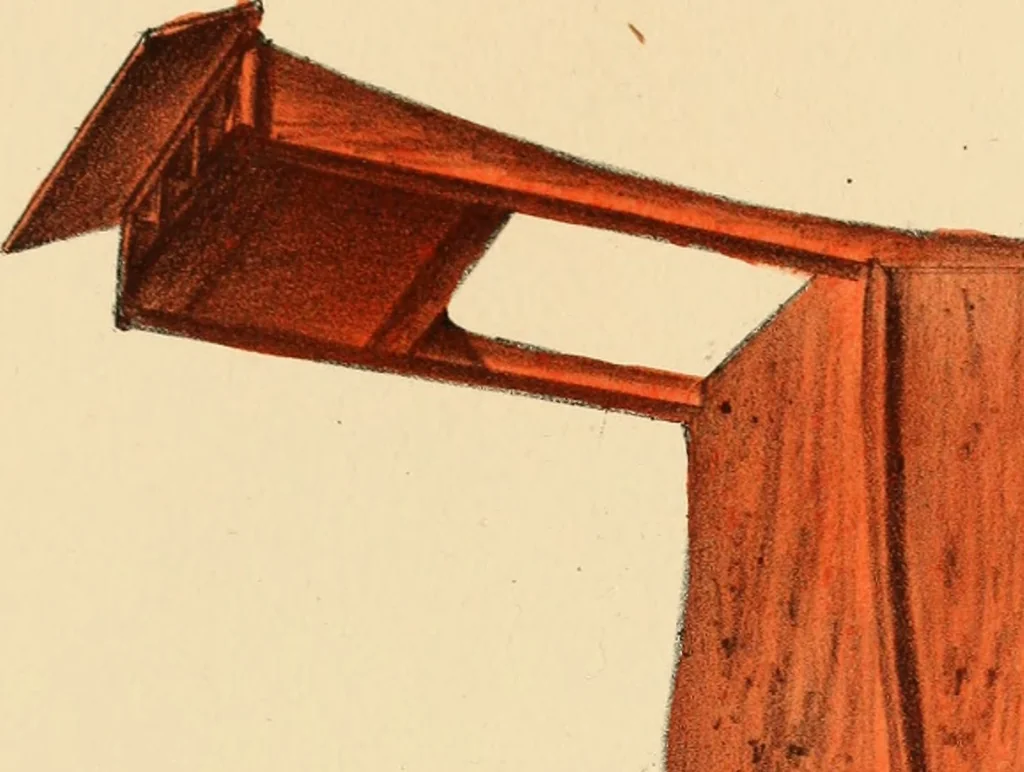 An illustration from Dessins de meubles, 1835, leaf 40