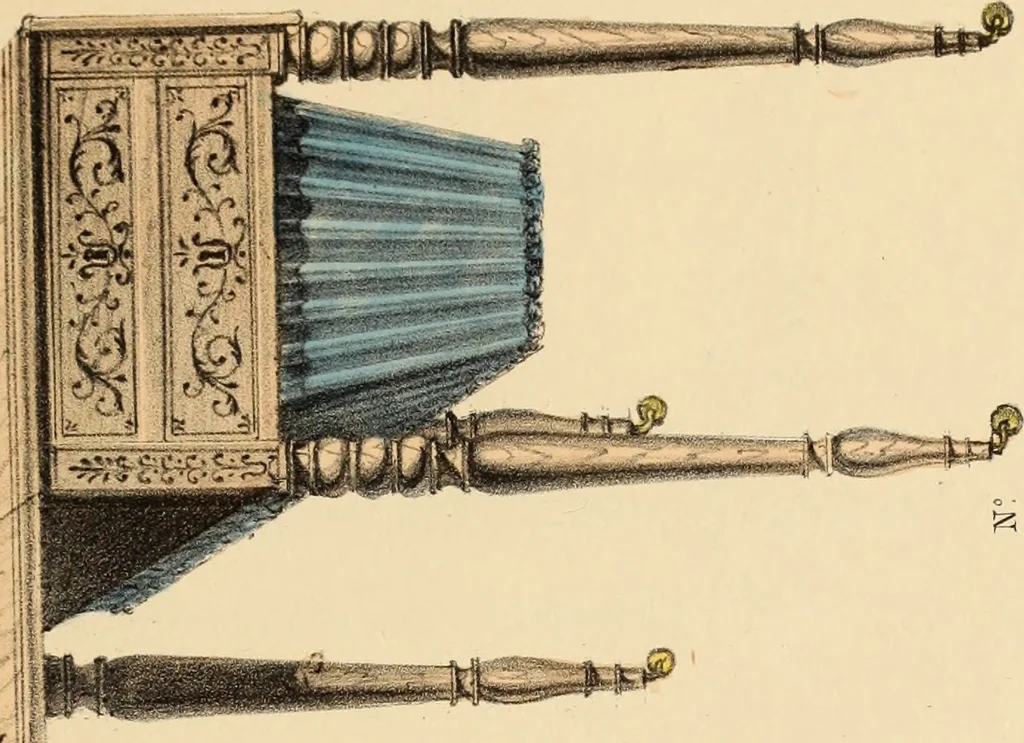 An illustration from Dessins de meubles, 1835, leaf 42