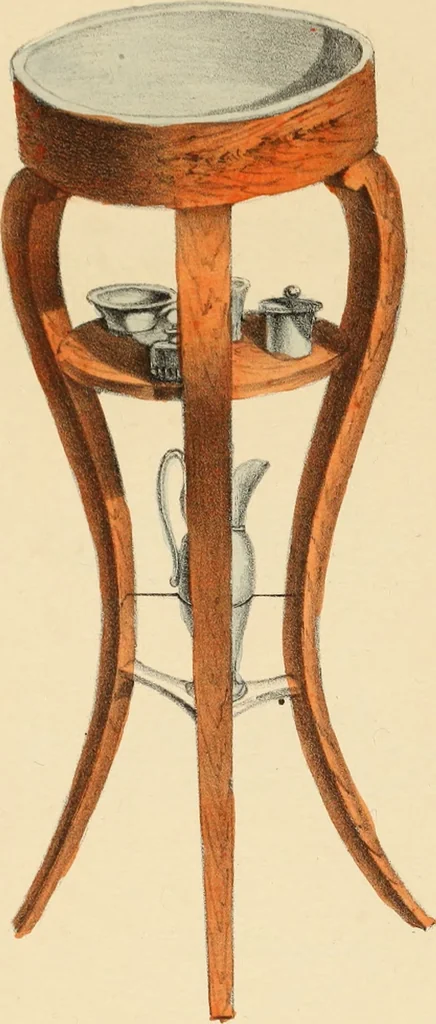 An illustration from Dessins de meubles, 1835, leaf 42
