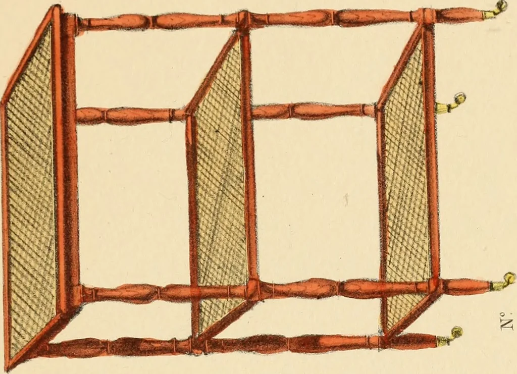 An illustration from Dessins de meubles, 1835, leaf 44