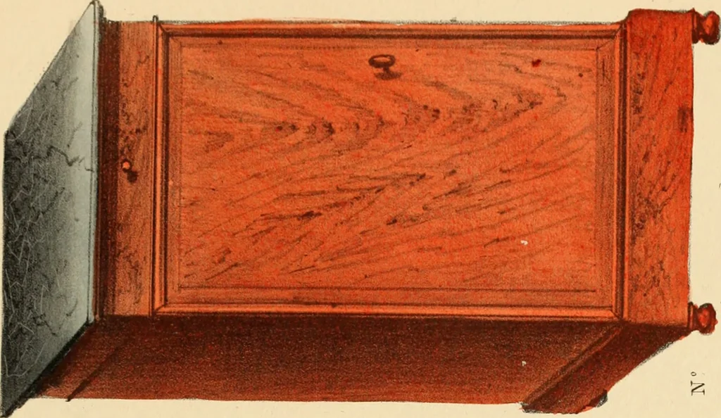 An illustration from Dessins de meubles, 1835, leaf 48