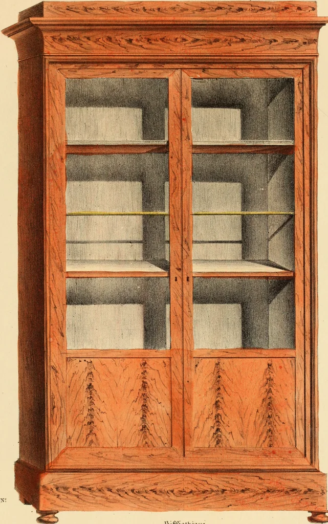 An illustration from Dessins de meubles, 1835, leaf 50