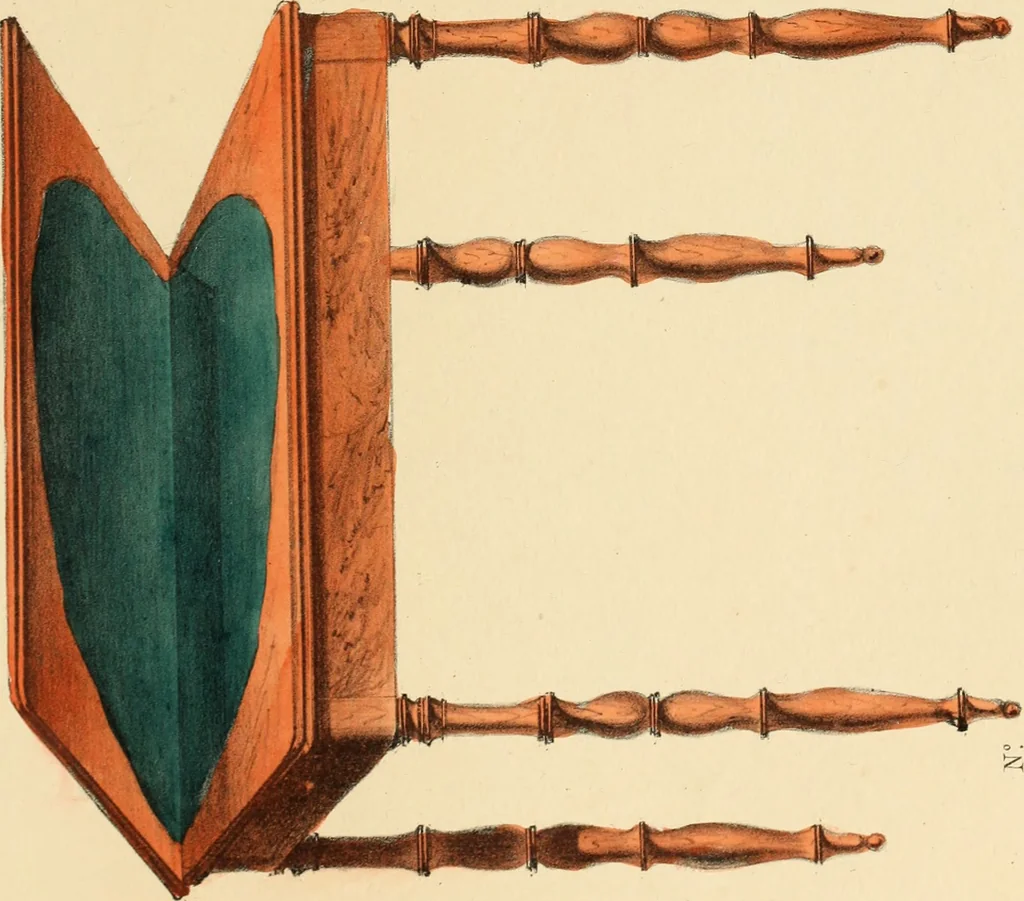 An illustration from Dessins de meubles, 1835, leaf 66