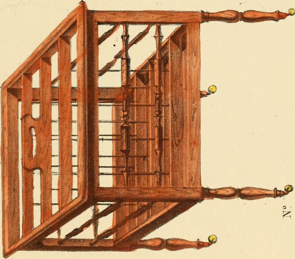 An illustration from Dessins de meubles, 1835, leaf 68