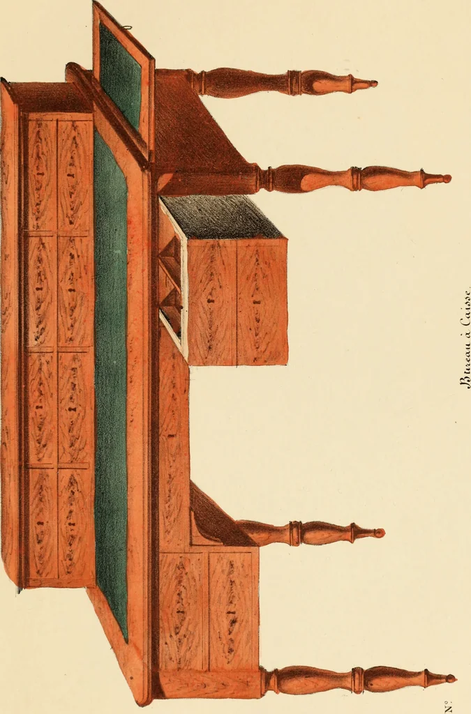 An illustration from Dessins de meubles, 1835, leaf 94