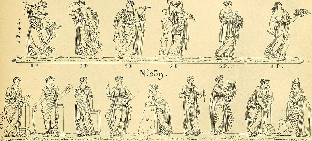 An illustration from Dessins d'ornements d'architecture de Joseph Beunat : reproduction de l'ouvrage, epoque du premier Empire, 1900, leaf 70