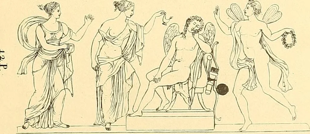 An illustration from Dessins d'ornements d'architecture de Joseph Beunat : reproduction de l'ouvrage, epoque du premier Empire, 1900, leaf 80