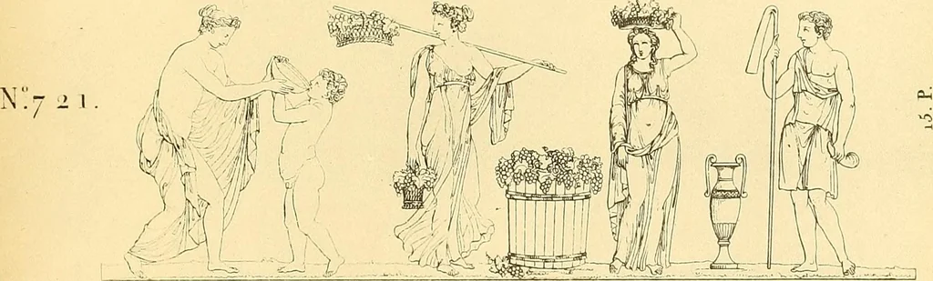 An illustration from Dessins d'ornements d'architecture de Joseph Beunat : reproduction de l'ouvrage, epoque du premier Empire, 1900, leaf 86