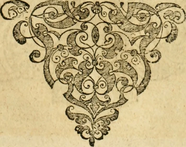 An illustration from De statu publico Europae novissimo tractatus, in quo unà cùm aliis nobilissimis atque utilissimis materiis juris publici, practici magis, quàm speculativi, illustres controversiae, praetensiones, judicia politica, praecedentiarum quaestiones & decisiones, tàm in comitiis imperii, quàm alibi agitatae, reperiuntur. Quibus insuper accesserunt, instar commentarii, paratitla de aurea bulla, recessibus imperii, ordinatione camerali, pace religiosa & profana, item capitulatione caesarea, 1675, leaf 472