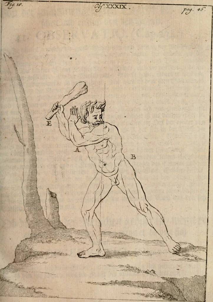 An illustration from Des vortreflichen Florentinischen Mahlers Lionardo da Vinci höchst-nützlicher Tractat von der Mahlerey : aus dem Italiänischen und Frantzöischen in das Teutsche übersetzet : auch nach dem Original mit vielen Kupfern und saubern Holtzschnitten versehen : und mit beygefügten Leben des Auctoris zum Druck befördert, 1747, leaf 106