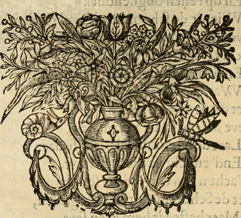 An illustration from Des wereldts proef-steen, ofte, De ydelheydt door de waerheyd beschuldight ende overtuyght van valscheydt, 1643, leaf 81