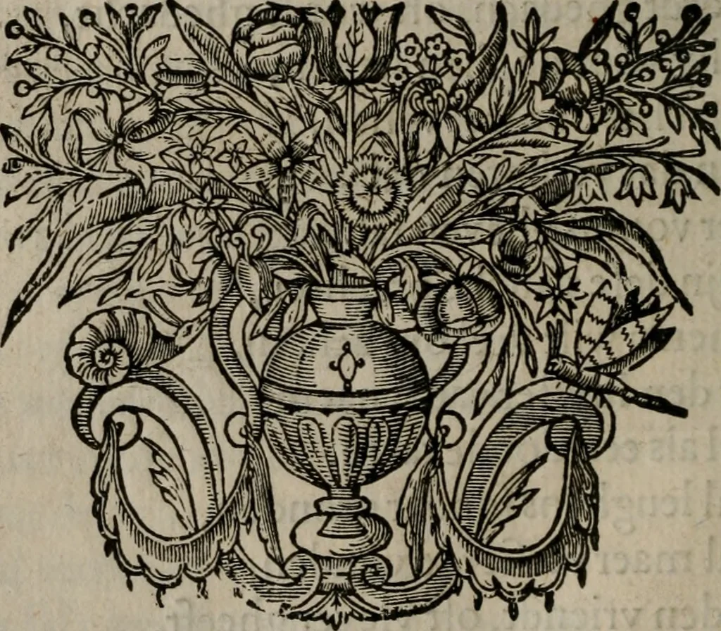 An illustration from Des wereldts proef-steen ofte De ydelheydt door de waerheyd beschuldight ende overtuyght van valscheydt, 1643, leaf 109