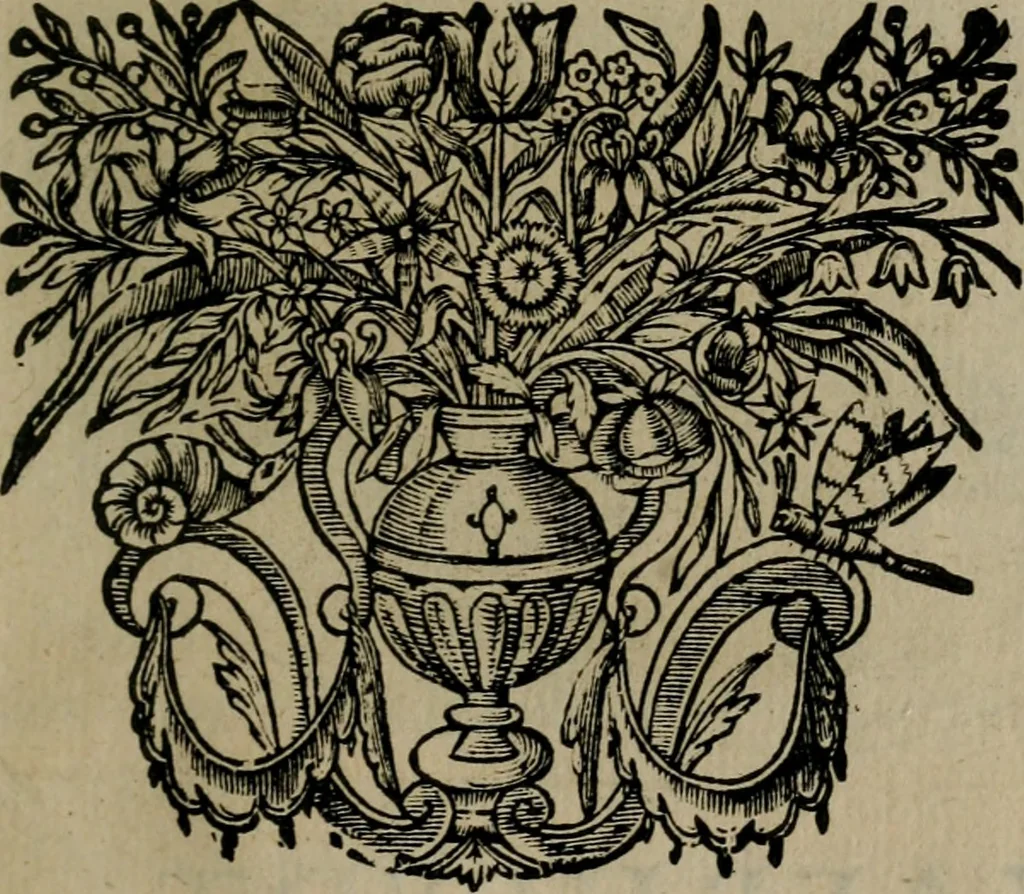 An illustration from Des wereldts proef-steen ofte De ydelheydt door de waerheyd beschuldight ende overtuyght van valscheydt, 1643, leaf 186
