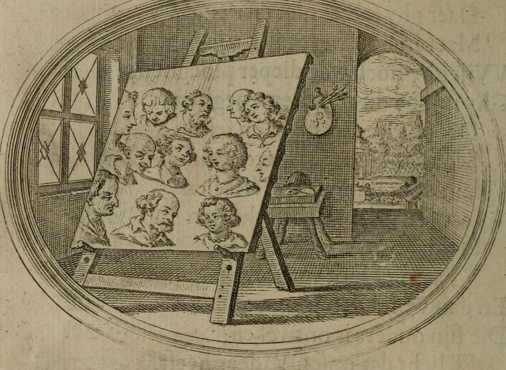 An illustration from Des wereldts proef-steen ofte De ydelheydt door de waerheyd beschuldight ende overtuyght van valscheydt, 1643, leaf 281