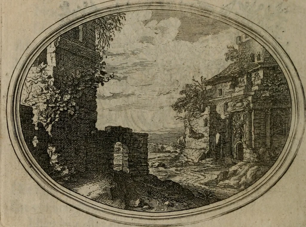 An illustration from Des wereldts proef-steen ofte De ydelheydt door de waerheyd beschuldight ende overtuyght van valscheydt, 1643, leaf 289