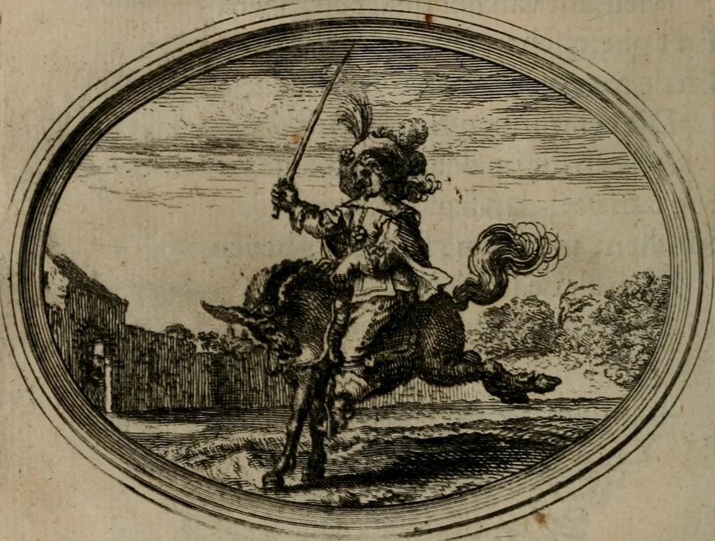 An illustration from Des wereldts proef-steen ofte De ydelheydt door de waerheyd beschuldight ende overtuyght van valscheydt, 1643, leaf 327