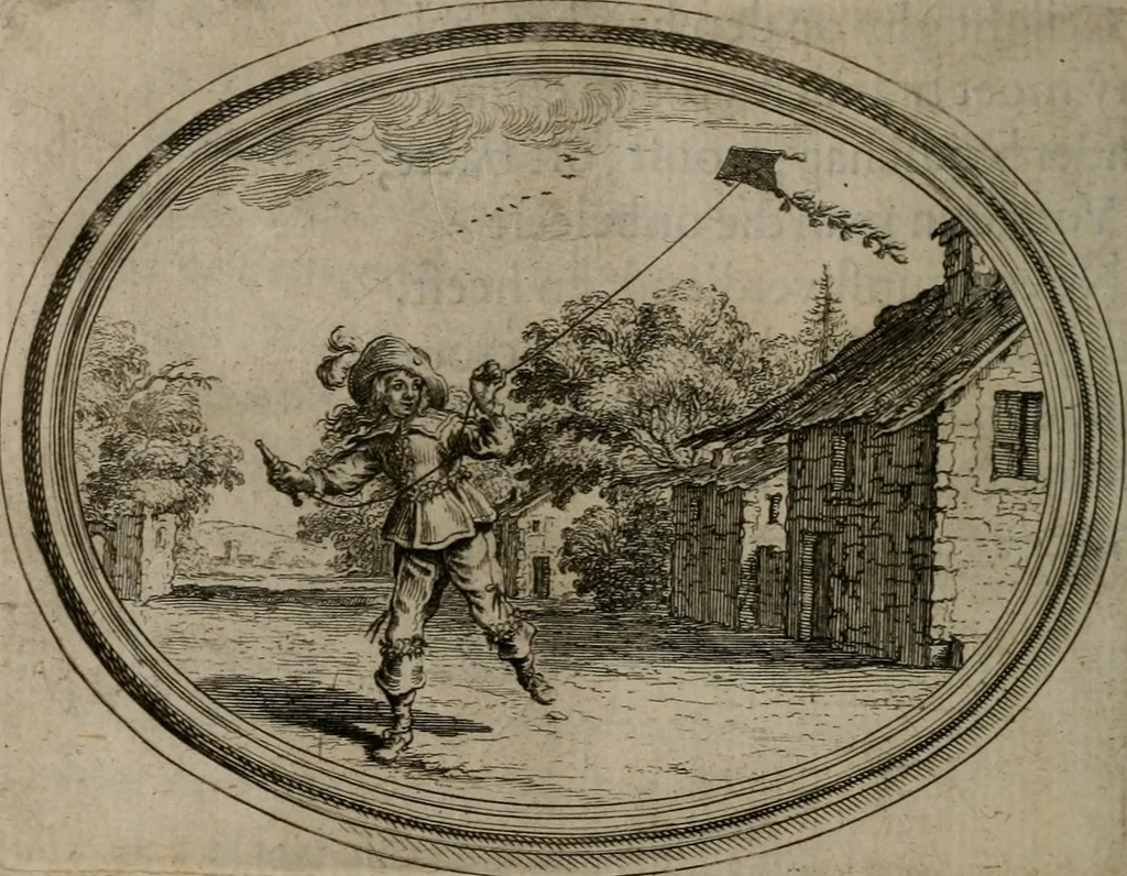 An illustration from Des wereldts proef-steen ofte De ydelheydt door de waerheyd beschuldight ende overtuyght van valscheydt, 1643, leaf 353