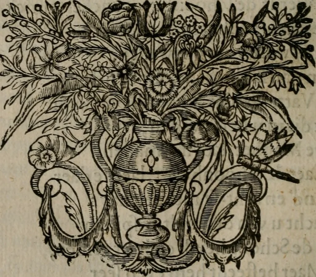 An illustration from Des wereldts proef-steen ofte De ydelheydt door de waerheyd beschuldight ende overtuyght van valscheydt, 1643, leaf 81